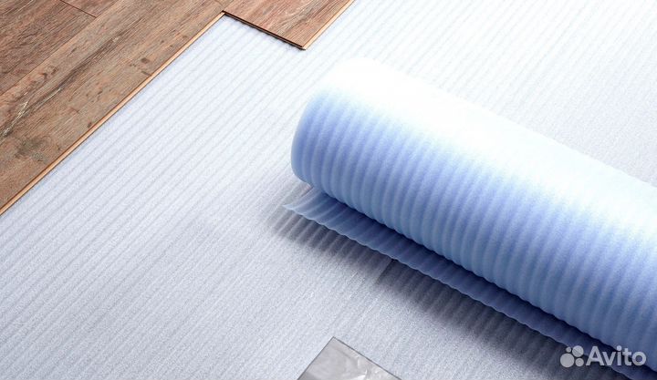 Подложка под стяжку и ламинат 3мм. 50 кв