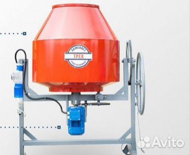 Бетономешалки 200л, 230л, 280 и 370 литров