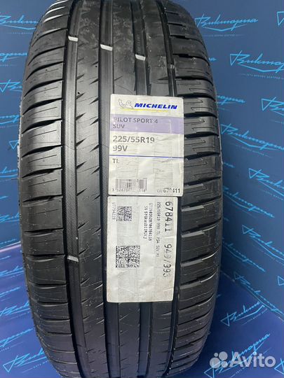 Michelin Pilot Sport 4 SUV 225/55 R19 99V