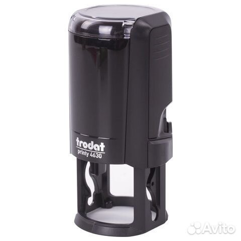 Оснастка для печатей, оттиск D30 мм, синий, trodat