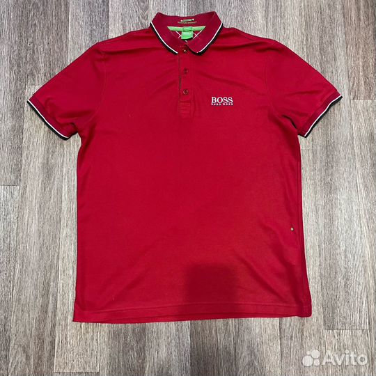 Мужское поло hugo boss