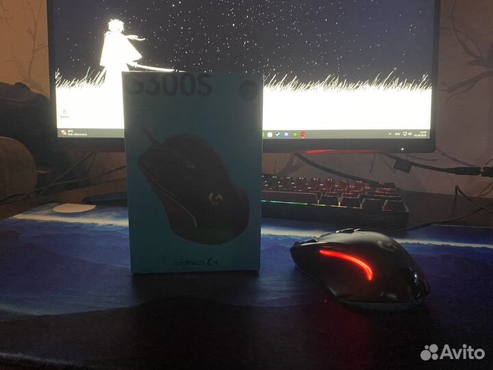 Игровая мышь logitech g300s