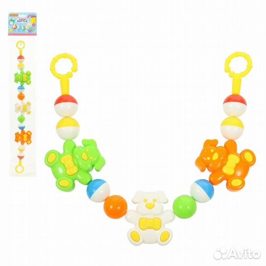 Погремушка-подвеска Любимые собачки 71545