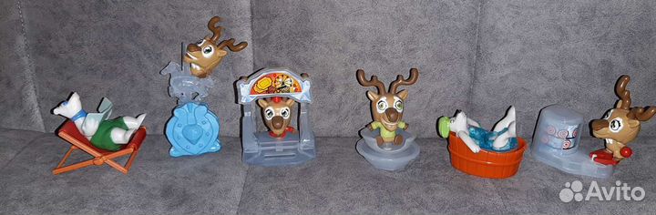 Игрушки из среднего киндер яйца