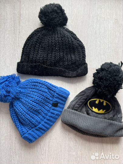 Шапки Next снуды Zara 3-5 лет б/у