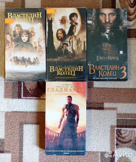 Кино и мультфильмы на VHS