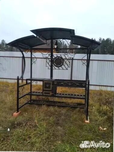 Мангал С крышей