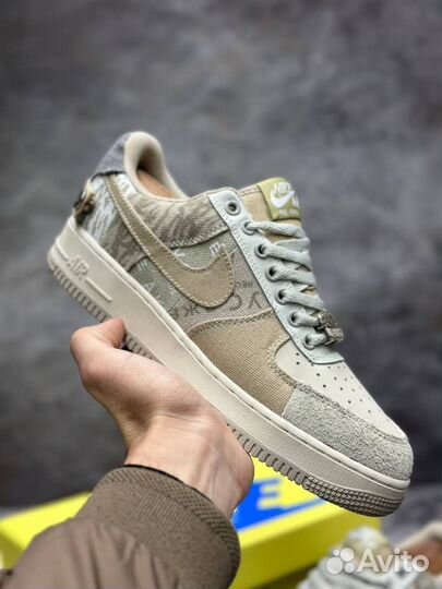 Кроссовки зимние Nike Air Force 1 Cactus Jack