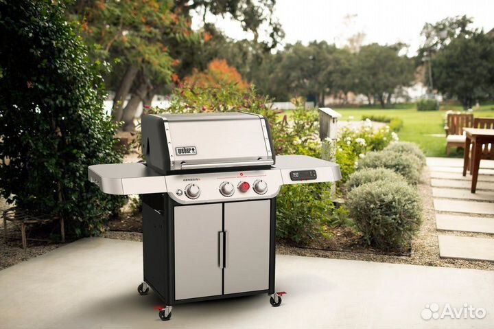 Газовый гриль Weber Genesis SX-325s Нержавеющая ст