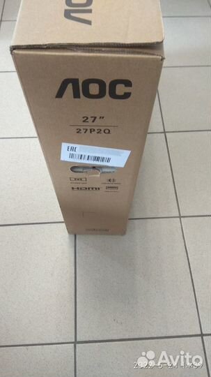 Монитор 75гц aoc 27