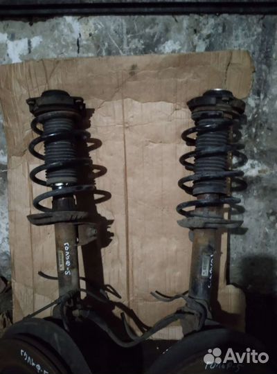 Амортизаторы передние фольксваген гольф-5