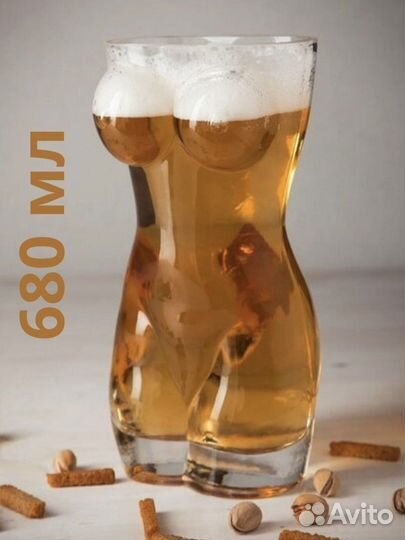 Бокалы в форме женского / мужского тела