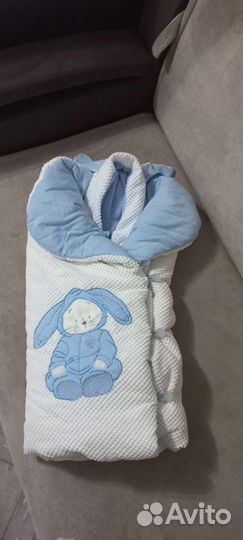 Конверт на выписку для мальчика весна осень