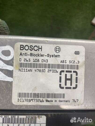 Электронный Блоук Управления ABS Primera p11