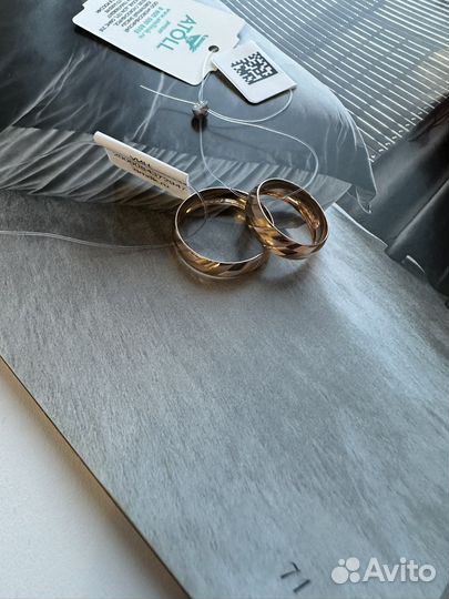 Золотые обручальные кольца новое