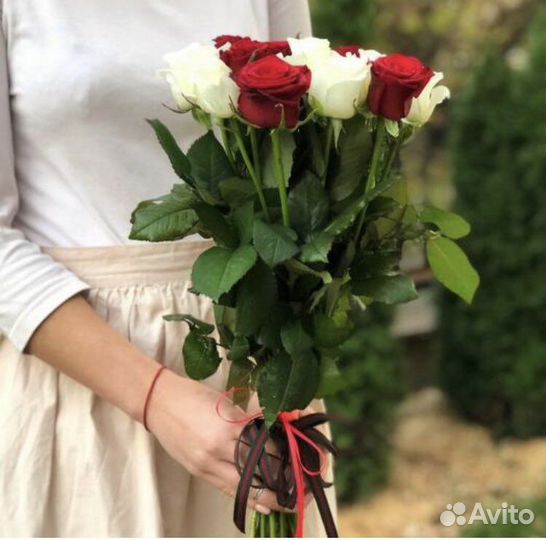 Розы 21 штука 60 см