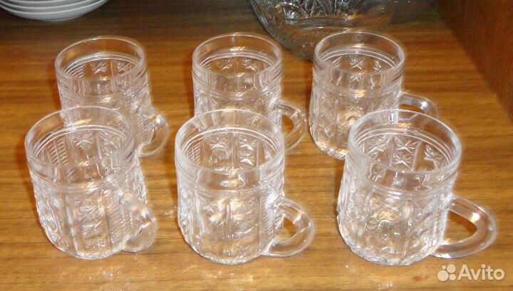 Вазы и фужеры -Хрусталь СССР