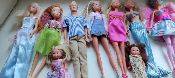 Кукла Барби Barbie Mattel 1998 певица фея и другие