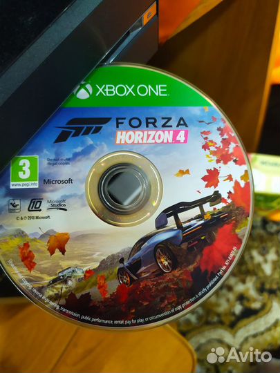 Forza horizon 4 xbox one диск