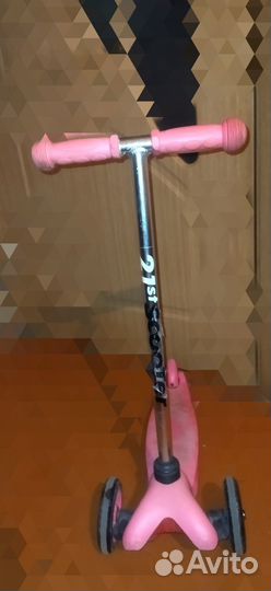 Самокат детский трехколесный бу