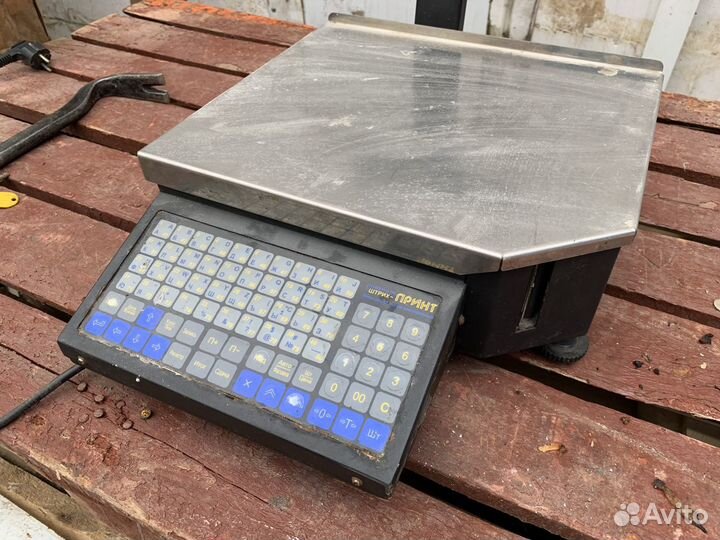 Весы штрих-принт М 15-2,5 со стойкой