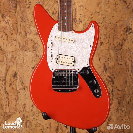 Fender JT-95 Jag-Stang Fiesta Red 1996 Japan
