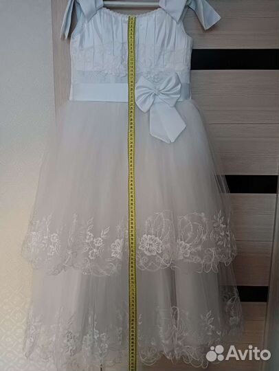 Платье очень пышное