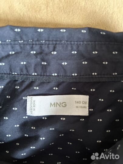 Рубашка на мальчика 140