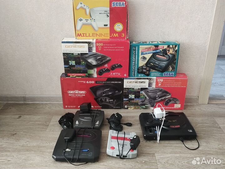 Игровая приставка dendy sega
