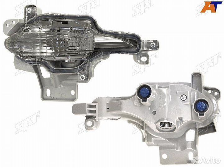 Поворот в бампер mazda 3/axela 16-19 LH