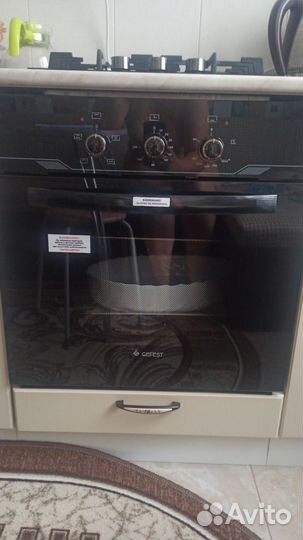 Газовый духовой шкаф новый