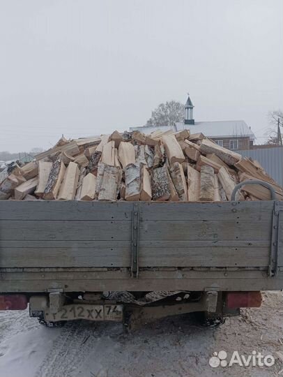 Дрова березовые колотые