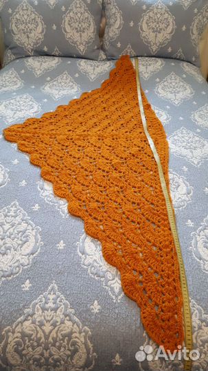 Шаль вязаная крючком