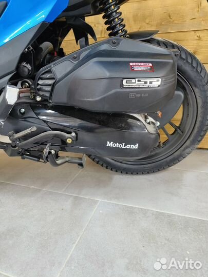 Скутер Motoland VR 150 синий