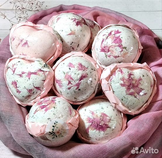 Бомбочки для ванны ручной работы