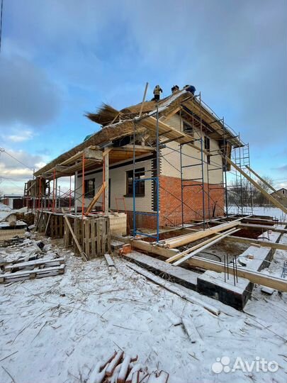 Крыша из камыша