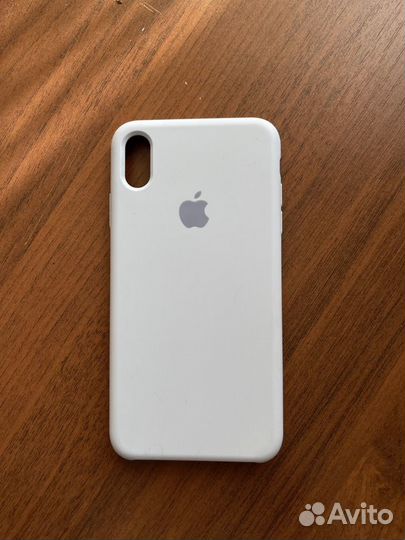 Голубой чехол для iPhone XS Max