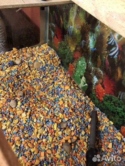 Аквариум jebo r375 с тумбой