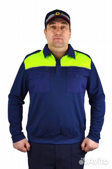 Новая форма дпс Поло длинный рукав