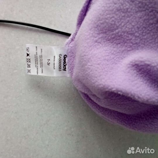 Шапка детская для девочки зимняя 