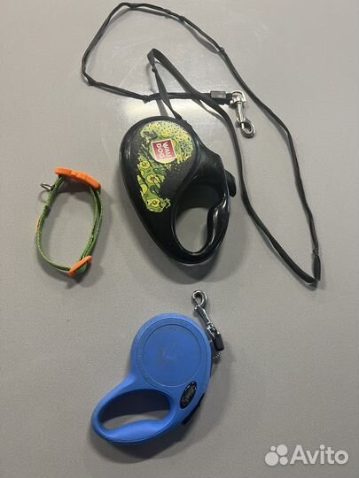 Поводок рулетка для собак wau dog и flexy