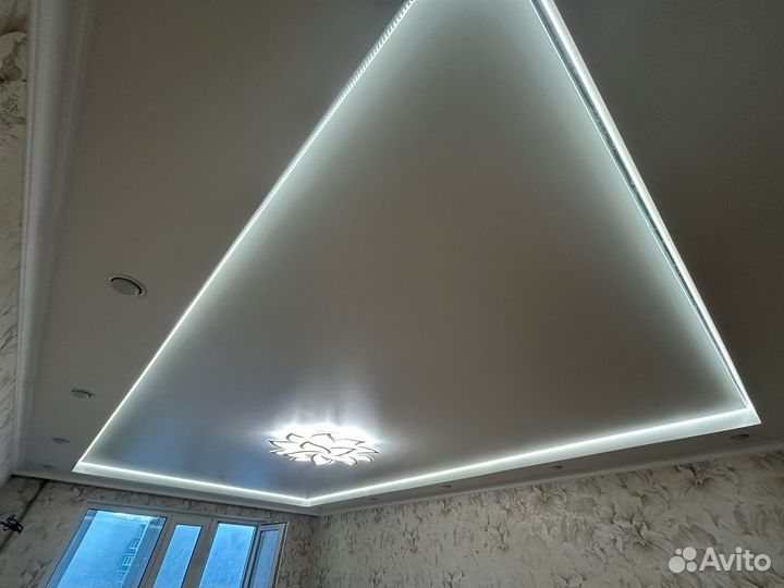 Натяжные потолки