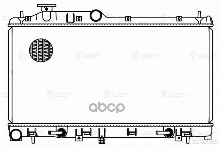 Радиатор охл. для а/м Subaru Forester S12 (08 L