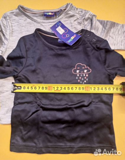 Комплект термолонгсливов новый 74-80