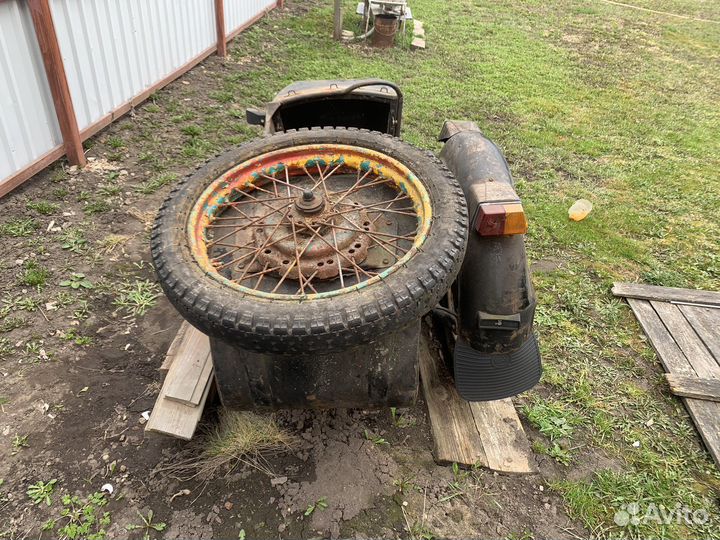 Боковой прицеп (люлька) на мотоцикл днепр