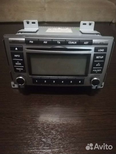 Магнитола на Хендай Сантафэ