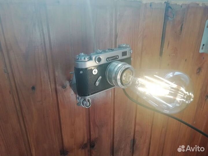 Фотоаппарат - светильник - лампа - ретро