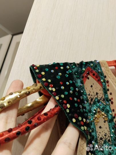 Гимнастика купальник 128