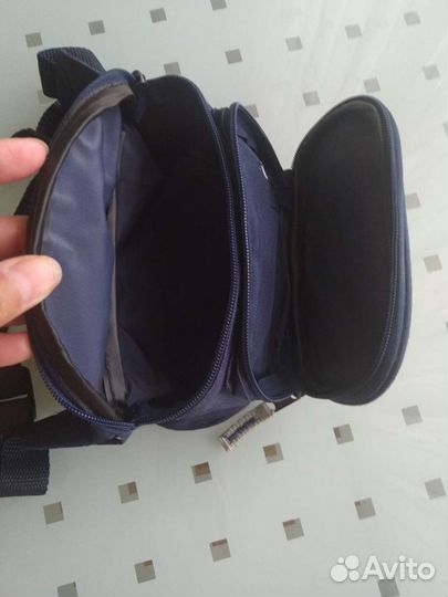 Сумка на пояс Синяя