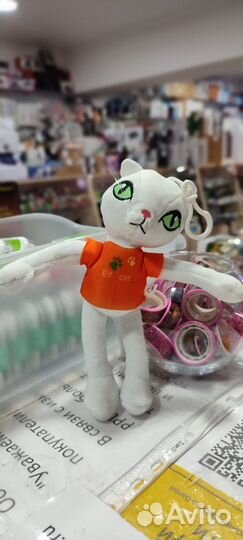 Брелок игрушка кот